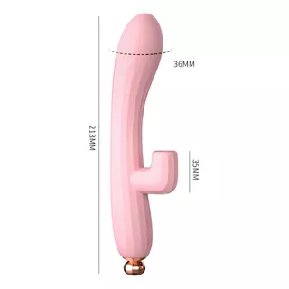 Vibrador Con Estimulador Y Succionador De Clitoris Lust