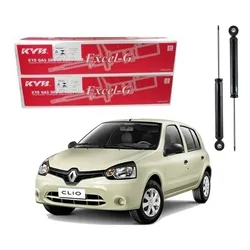  Par Amortecedor Traseiro Clio 1.0 2013 A 2016