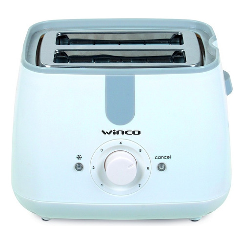 Tostadora Eléctrica Winco W-836 7 Niveles Descongelar Color Blanco