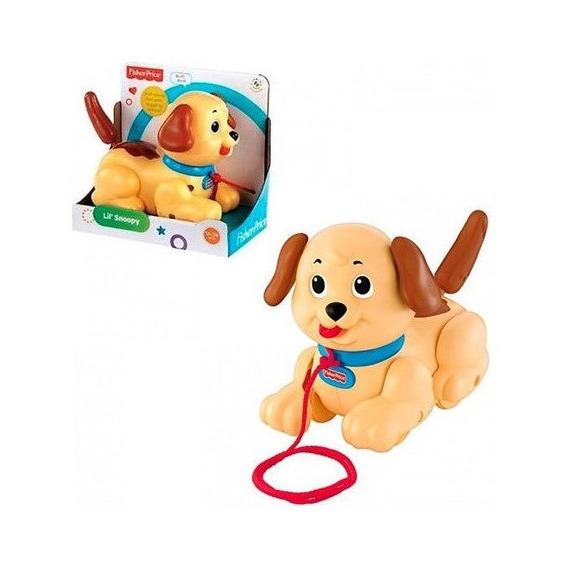 Pequeño Snoopy Fisher Price Perrito De Arrastre