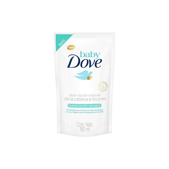 Jabón Líquido Baby Dove 180ml