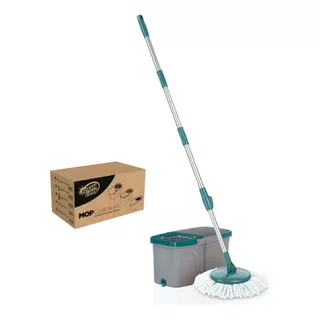 Mop Giratório Duas Águas Fit Mop7504 3 Litros Flashlimp Cor Cinza