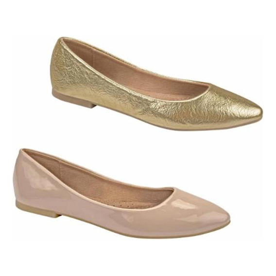 Kit Ballerina Redonda Pink By Price Shoes Multicolor Mujer 1