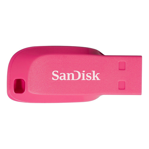 Pendrive SanDisk Cruzer Blade 16GB 2.0 rosa eléctrico