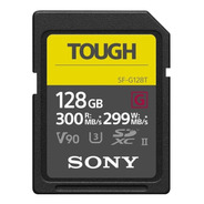 Cartão De Memória Sony Sf-g128t  Sf-g Series Tough 128gb