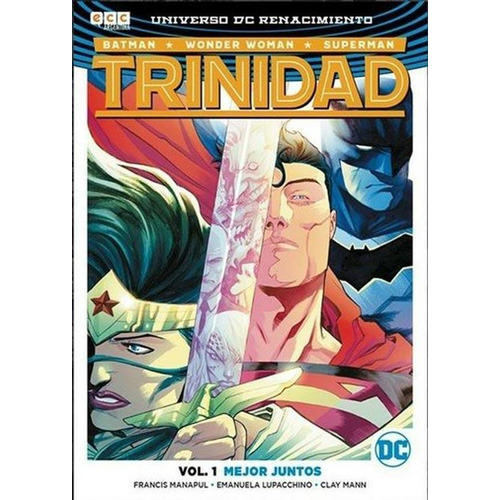 Trinidad Vol 1, De Manapul, Francis. Editorial Ecc Ediciones, Tapa Tapa Blanda En Español