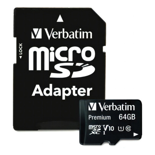 Tarjeta De Memoria Microsdxc Verbatim Valuelife 71272 64gb