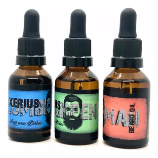 Aceites Para Barba, 3x2! 30 Ml C/u 90 Ml Los Mejores Aceites