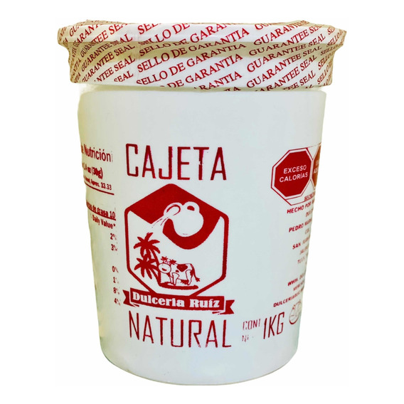 1kg Cajeta De San Juan De Los Lagos, 100% De Leche De Vaca 