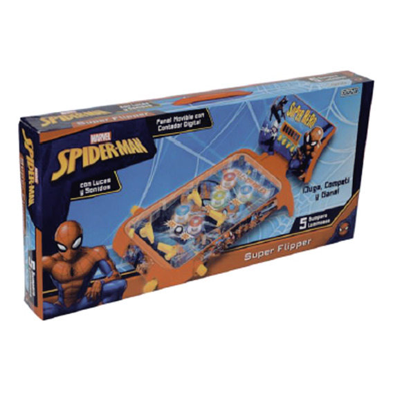 Spiderman Super Flipper Electronico Ploppy 692408