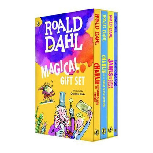Libro Roald Dahl Magical Set, Pack 4 Libros Idioma Original