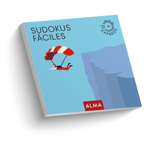 Libro Sudokus Faciles - Cuadrados Express - Libro Bloc, De Vv. Aa.. Editorial Edit.alma, Tapa Blanda En Español