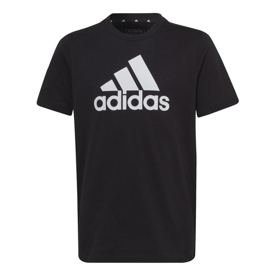 Remera adidas Big Logo Negro De Niños - Ic6855