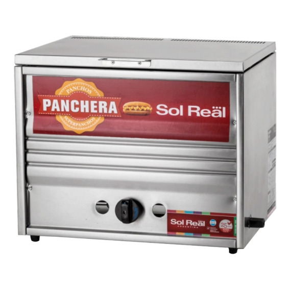 Panchera Sol Real Industrial Acero 52 Cms C Calienta Pan 054