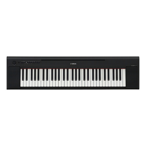 Piano digital Yamaha Np-15 Piaggero 5/8 Subst Np-12, color negro Bvolt