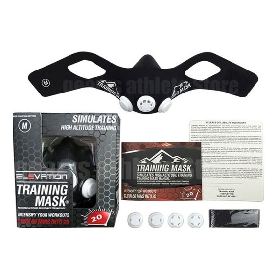 Elevation Training Mask 2.0 - Black