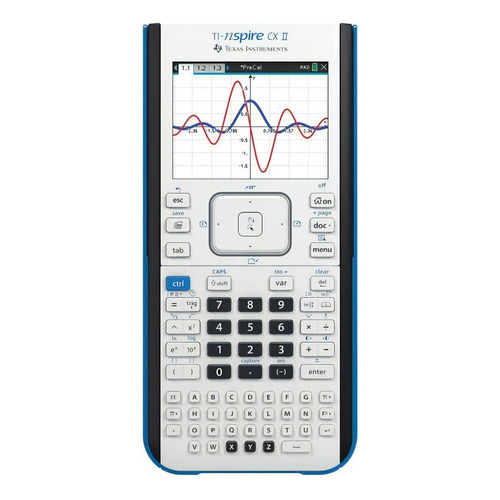 Calculadora gráfica Texas Instruments TI-Nspire Texas Instruments  TI-Nspire CX II com software de estudante color blanco