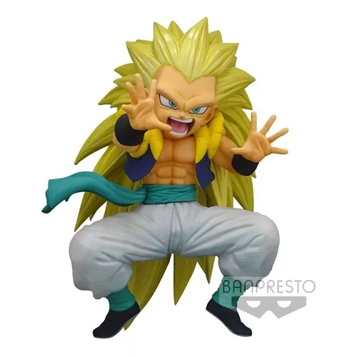 Boneco Dragon Ball Z Gotenks Super Saiyajin 3 Chosenshiretsuden