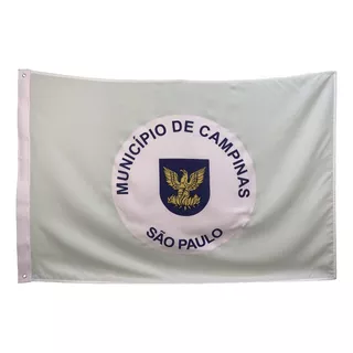 Bandeira De Campinas Sp 3panos (1,92x1,35) Bordada