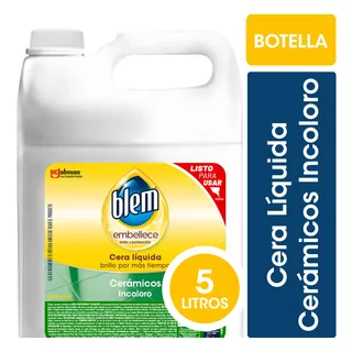 Blem Autobrillo Incoloro Bidon 5 Litros - 3 Bidones