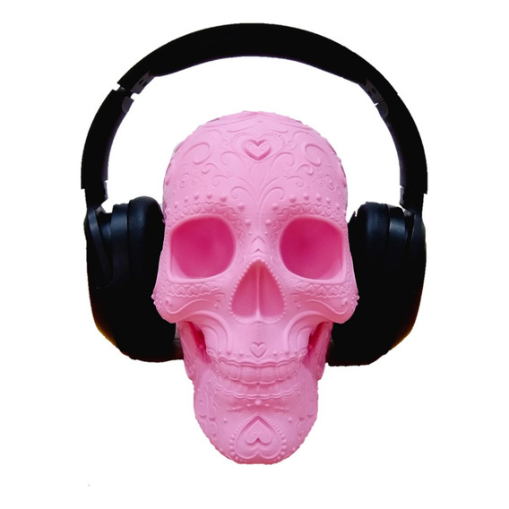 Soporte Auriculares Calavera Skull 3d - Veka