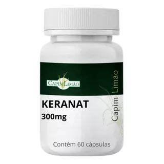 Suplemento Keranat 300mg - Fortalecimento Capilar 60caps