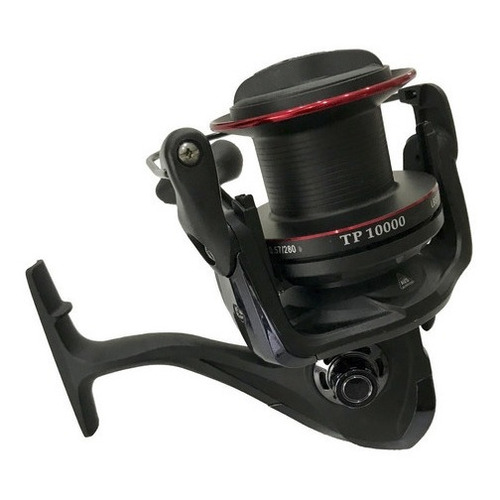 Reel Frontal The Pioneer Tp 10000 Lance 14 Rulemanes Color Negro