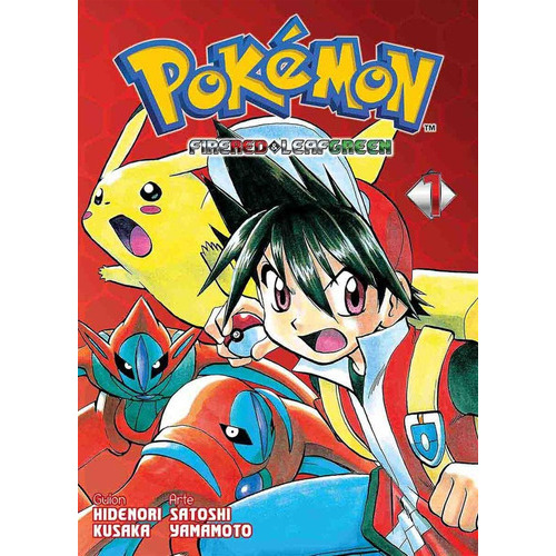 Panini Manga Pokemon Fire Red Green Leaf N.1, De Hidenori Kusake. Serie Pokémon, Vol. 1. Editorial Panini, Tapa Blanda En Español, 2021