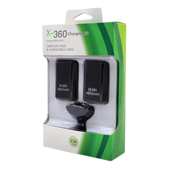 Bateria Doble Xbox 360 + Cargador - Jeux 