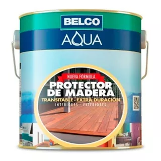 Protector De Madera Belco Premium Aqua 3.6ltrs Colores Gmd 