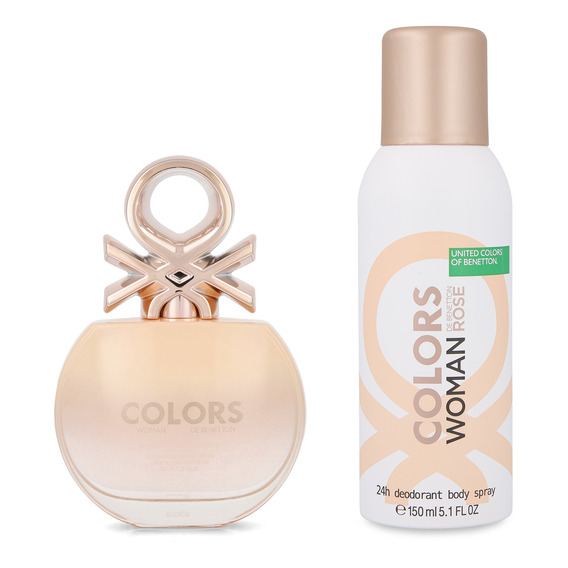 Set Benetton Colors Rose 2pzs