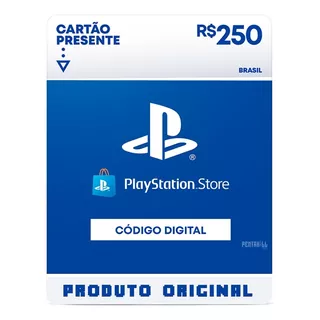 Cartao Playstation Psn Gift Card Br R$ 250 Reais Instantâneo
