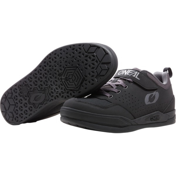 Zapatillas Bicicleta Oneal Flow Spd Calas Negro/gris