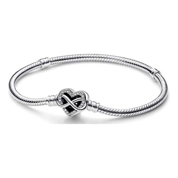 Pandora Pulsera Moments Cierre Corazón Infinito Con Kit