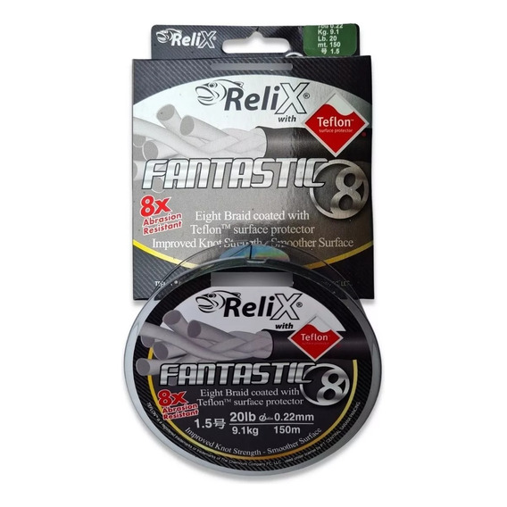 Multifilamento Relix Fantastic 8 Hebras X 150m