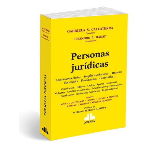 Personas Juridicas - Gabriela Calcaterra