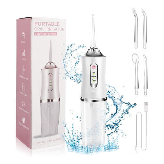 Irrigador Bucal Limpieza De Dientes Recargable