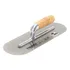 Llana Canto Redondo 35 X 13 Mm Con Mango De Madera 14 PuLG