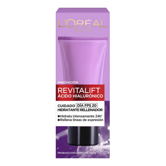 Revitalift ácido hialurónico Cuidado fps 20 25 ml