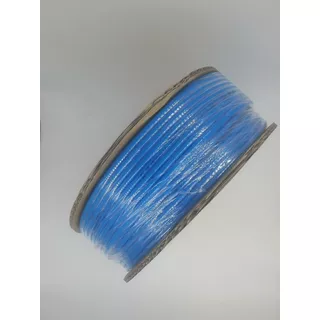 Manguera De Poliuretano De 6mm Rollo 100mts Azul Sólido