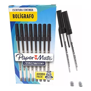 Bolígrafo Paper-mate 1.0 Mm Kilometrico Por 360 Unidades