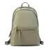 Mochila Tipo Impermeable Y Simil Cuero Bolsillos Lincolns Salvia