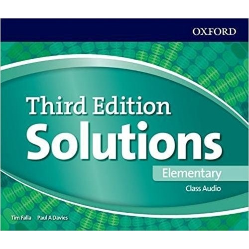 Solutions Elementary (3rd.edition) (formato Cd