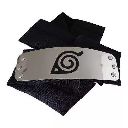 Bandana Azul Naruto Aldeia Vila Da Folha Ninja Anime Nº1 no