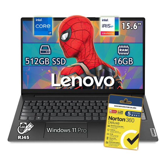 Laptop Lenovo V15 G3 Iap Core I7-1255u 16gb Ram 512gb Ssd 