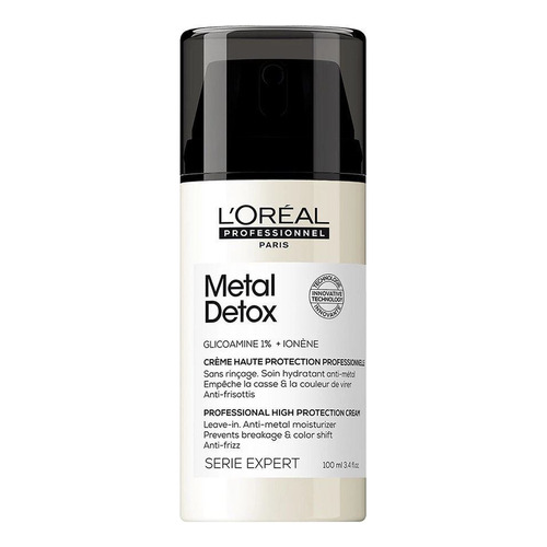 Crema Anti-metal Loreal Metal Detox Desintoxicación 100ml