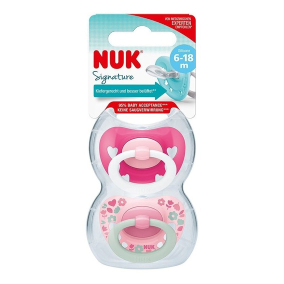 Chupetes Silicona Signature Etapa 2 (6 A 18 Meses) Nuk