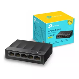 Switch De Mesa 5 Portas Rj45 Gigabit Tp-link Ls1005g