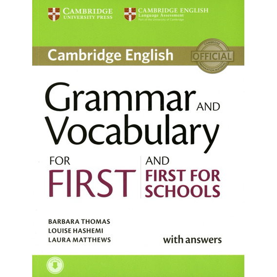 Grammar And Vocabulary For First And First For Schools Book 