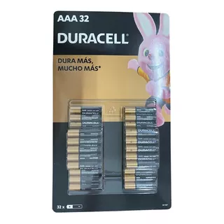 Pila Batería Duracell Nuevas Aaa - 32 Pilas En El Paquete